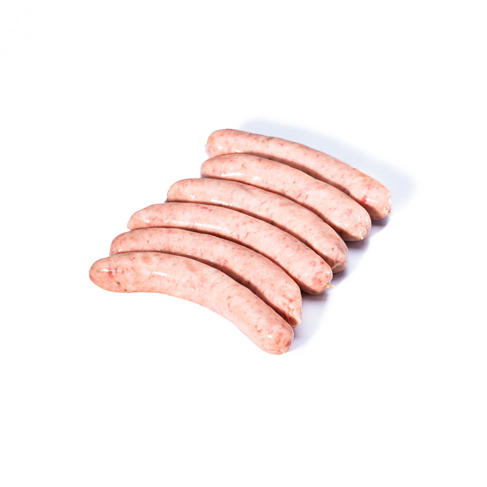 Pork sausages