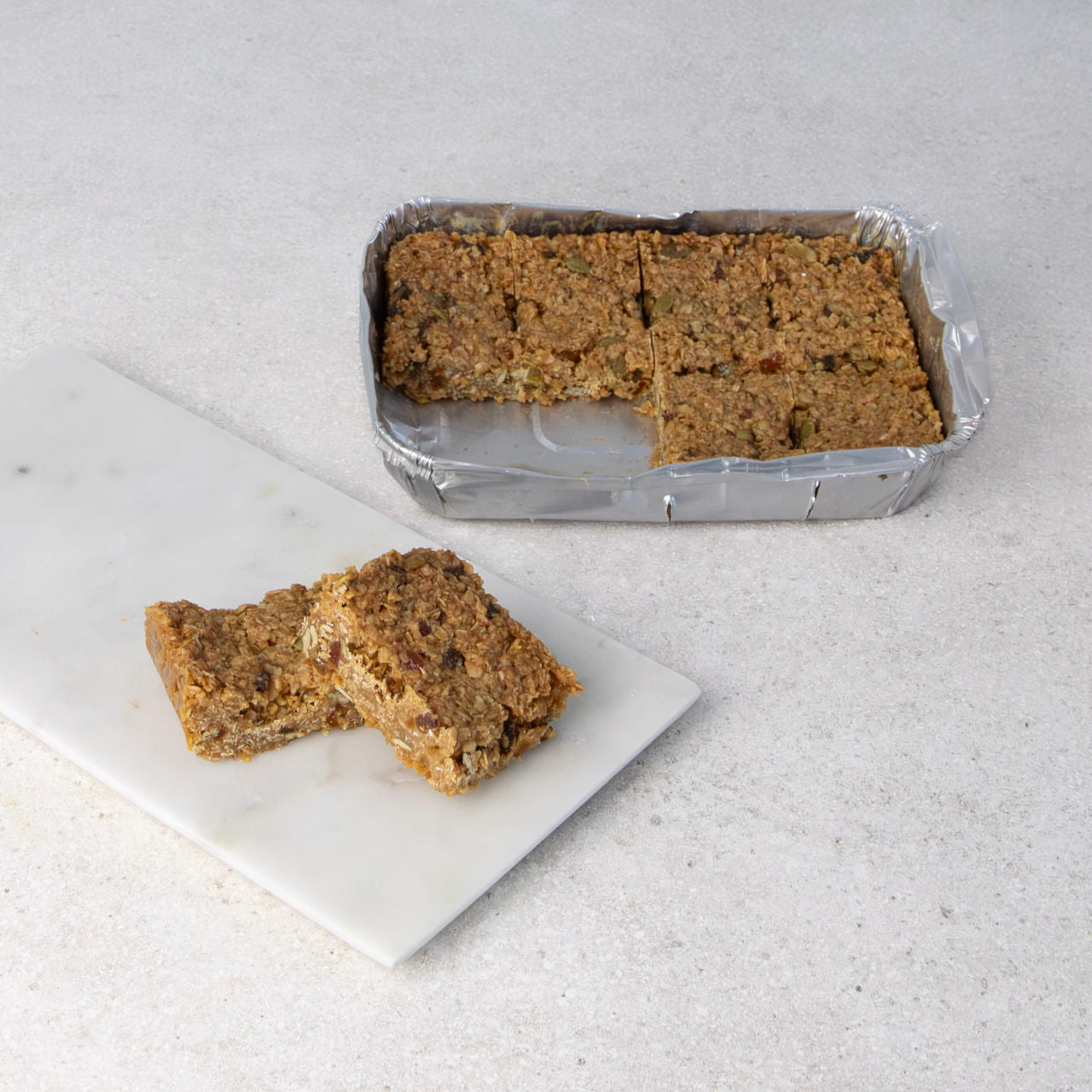 Apricot & pumpkin seed flapjack tray
