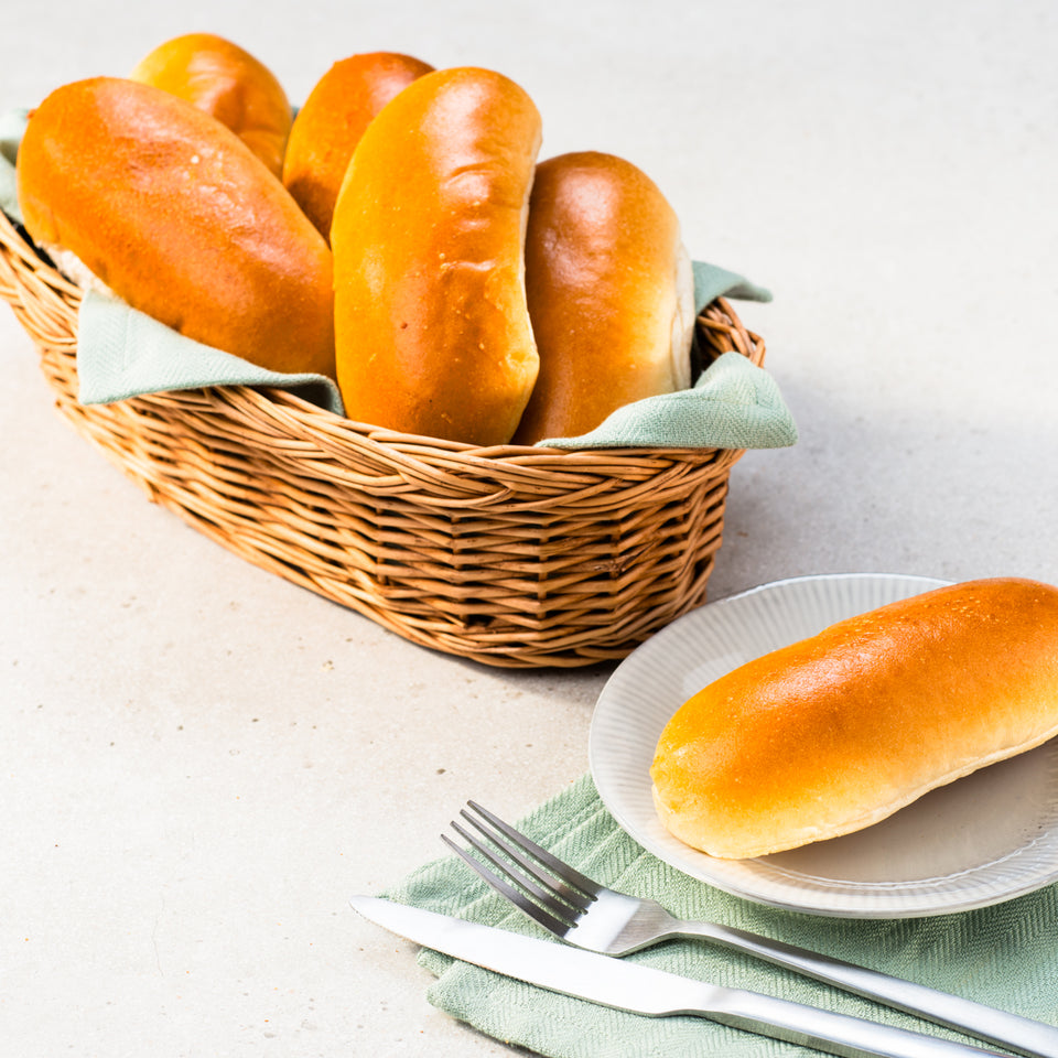 Sandwich Rolls (6PK) Rolls and Cobs Birds Bakery